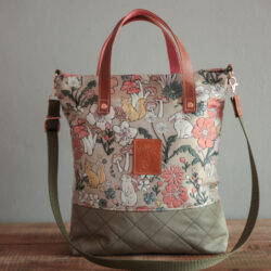 Borsa tote bag Gerbera
